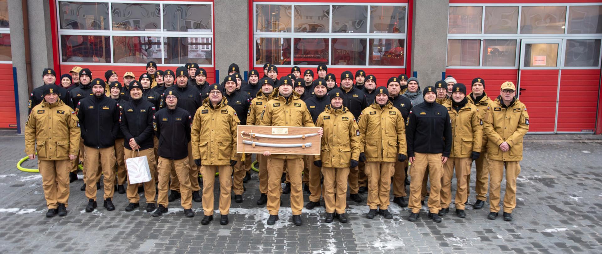 Pożegnanie ze służbą kpt. Grzegorza Matczaka