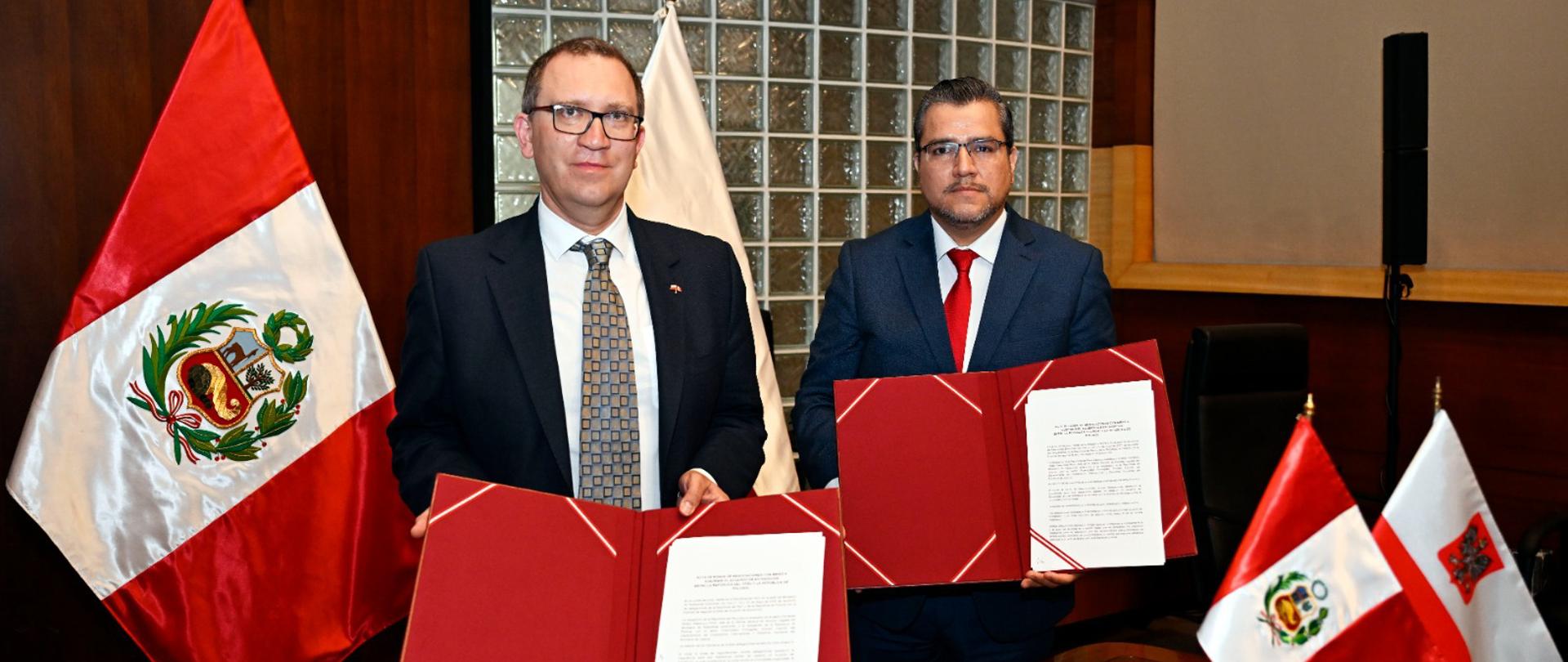 Negocjacje Porozumienia o Ekstradycji między rządami Polski i Peru