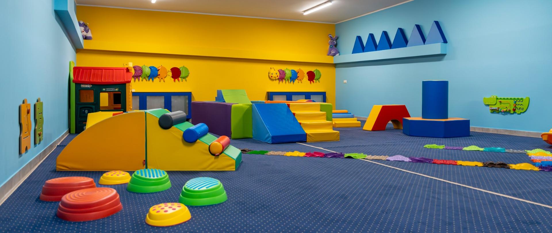 Sala sensoryczna w Żłobku Miejskim nr 9 w Białymstoku