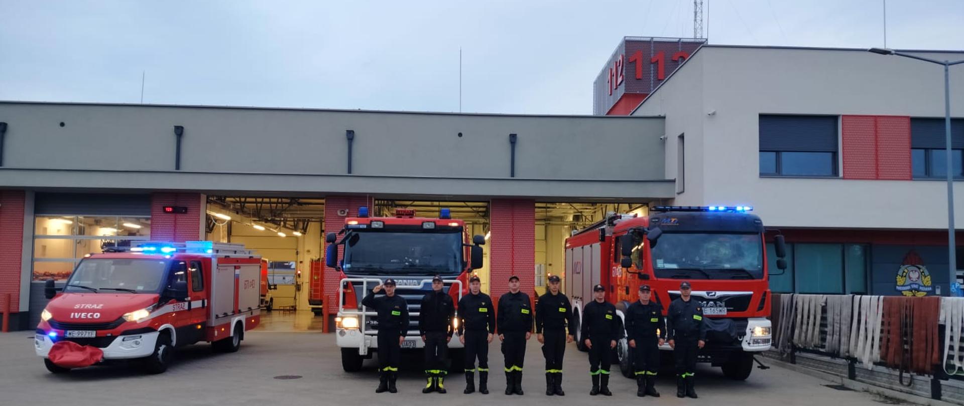 Strażacy oddali hołd zmarłemu strażakowi...