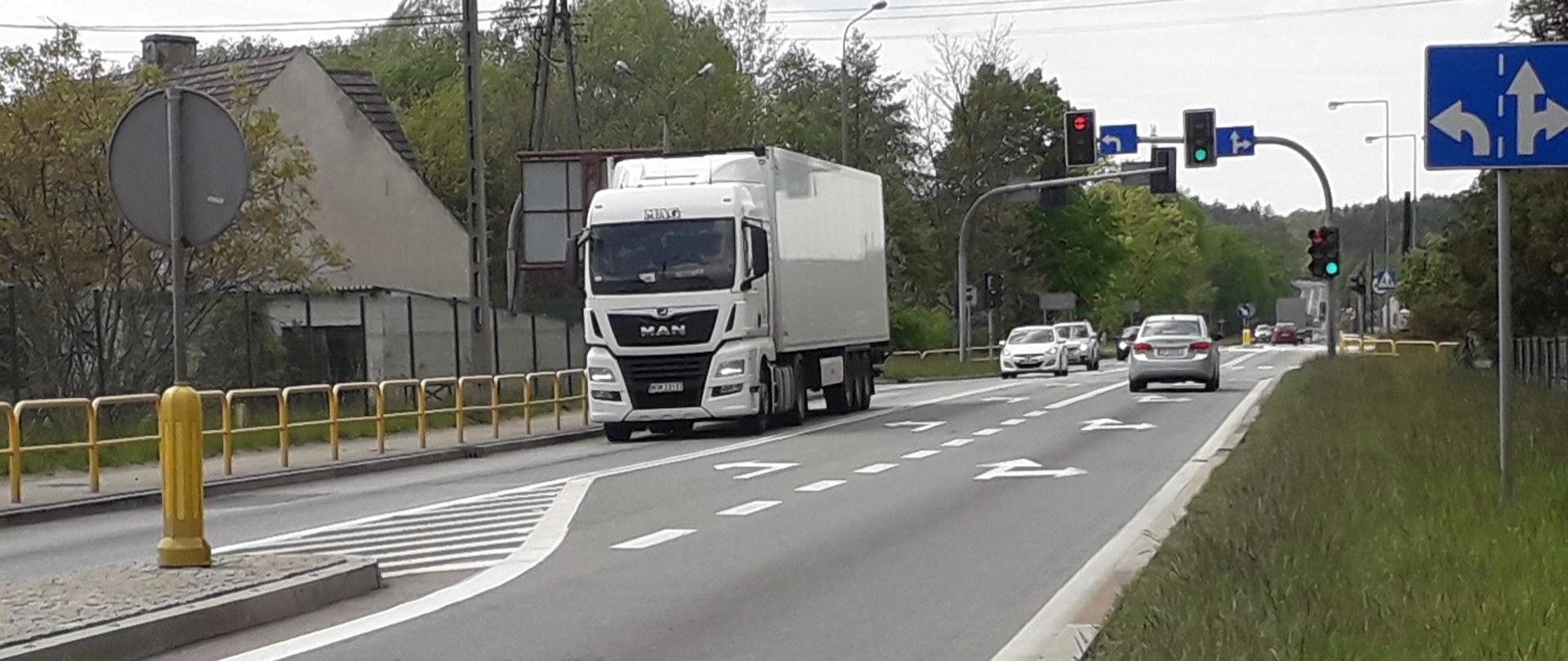 Fragment DK46 na odcinku Dąbrowa - Opole