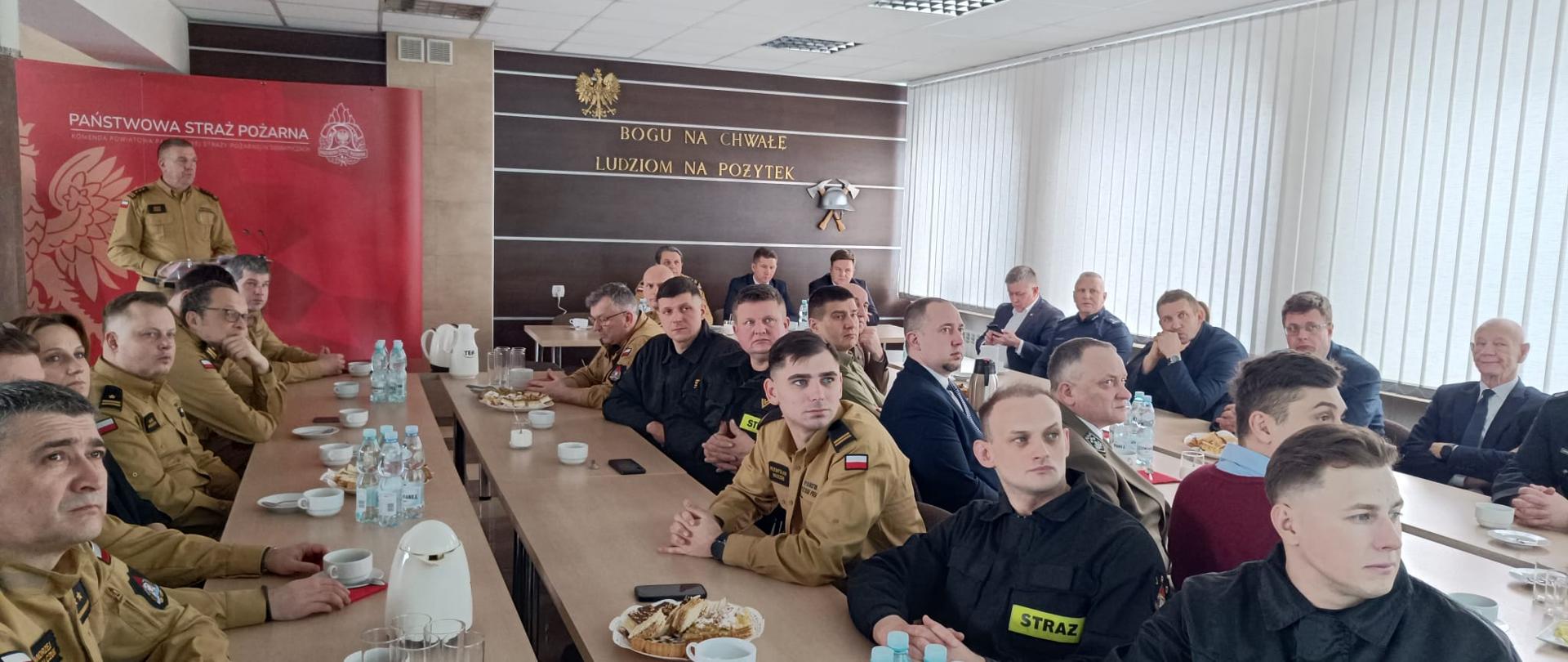 Odprawa roczna w KP PSP Siemiatycze