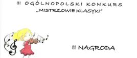 białe tło, czarny tekst II Ogólnopolski Konkurs Mistrzowie Klasyki, II nagroda, Piotr Sadowski, Poznań 26-28 października 2024