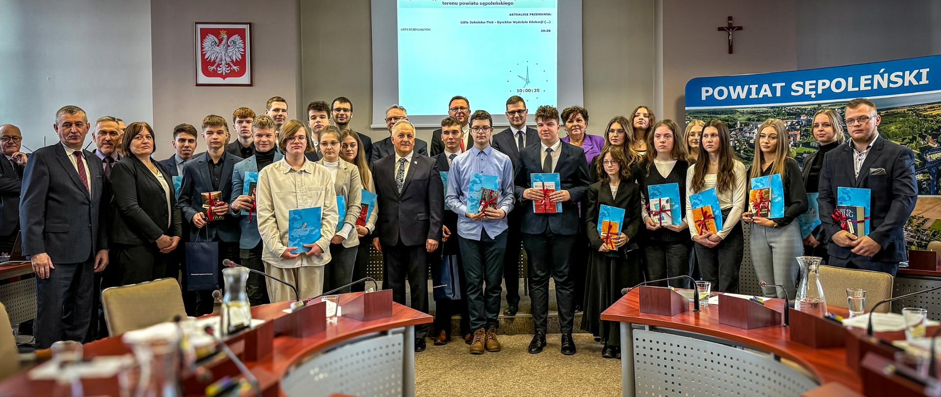 Wręczenie dyplomów - Sępólno
