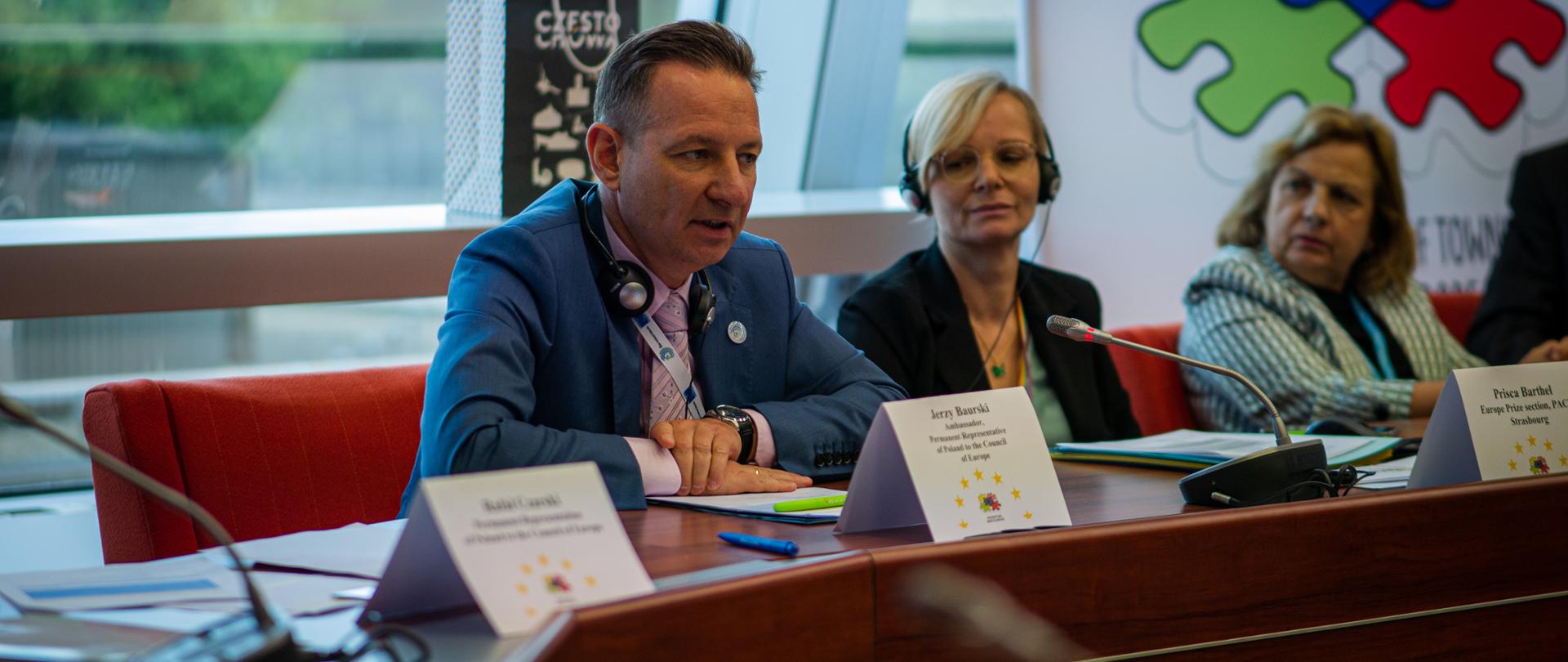 Wystąpienie Stałego Przedstawiciela RP przy Radzie Europy.