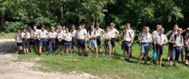 Kontrola obozów harcerskich na terenie powiatu włocławskiego - 07.07.2022 r.