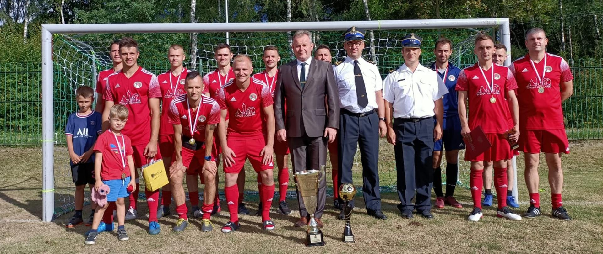 Gołdapscy strażacy zwycięzcami IV Turnieju Piłki Nożnej o Puchar Warmińsko–Mazurskiego Komendanta Wojewódzkiego PSP