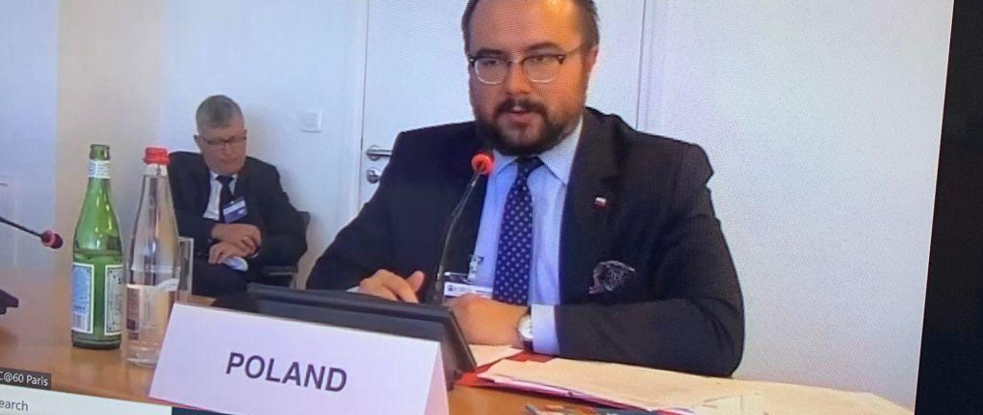 Deputy Minister Paweł Jabłoński represented Poland at a meeting to mark 60th anniversary of OECD Development Assistance Committee (DAC) in Paris