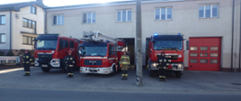 Strażacy uczcili minutą ciszy poległych strażaków z Ukrainy