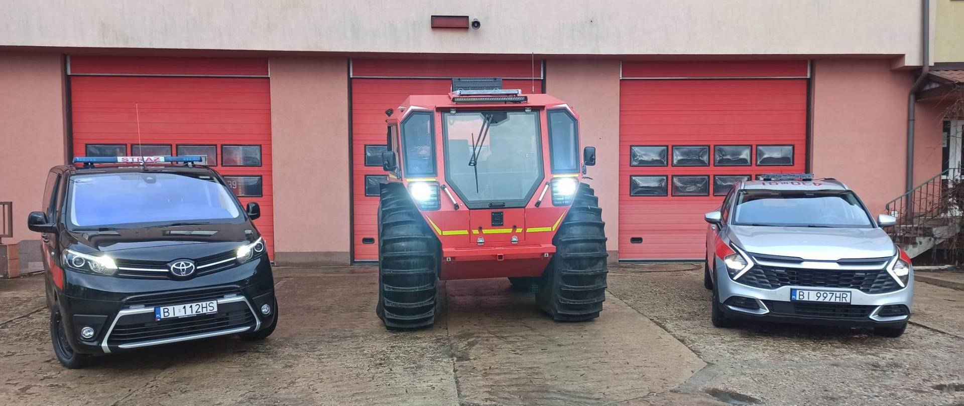 Pozyskanie nowych pojazdów do Komendy Powiatowej Państwowej Straży Pożarnej w Hajnówce