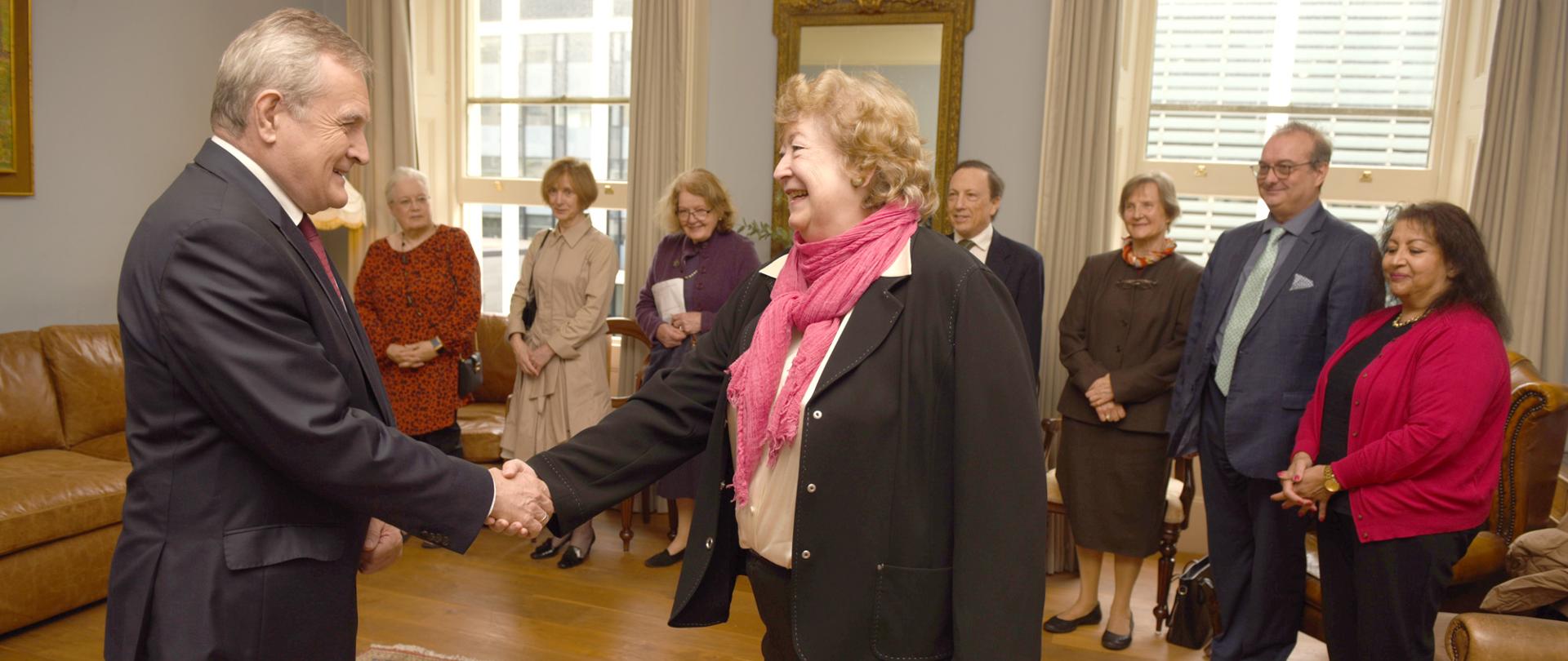 Drugi dzień wizyty wicepremiera Glińskiego w Londynie