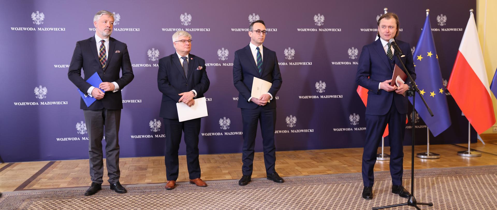 Wojewoda Mazowiecki wydał decyzję lokalizacyjną dla CPK - konferencja prasowa