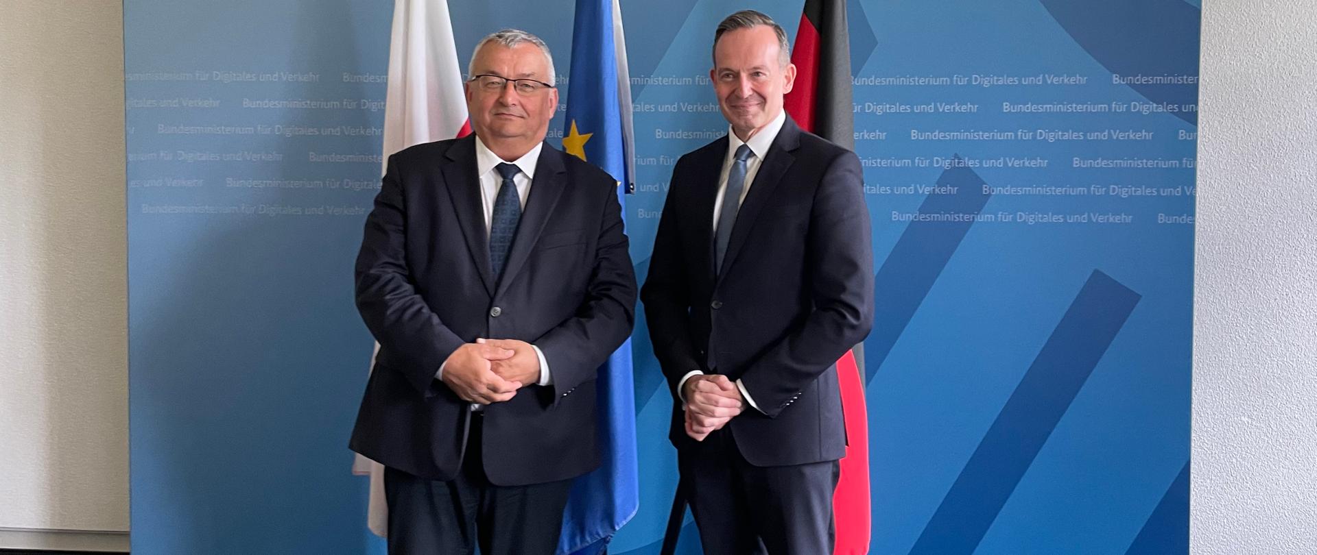 Der polnische Minister für Infrastruktur Andrzej Adamczyk zu Besuch in Berlin.