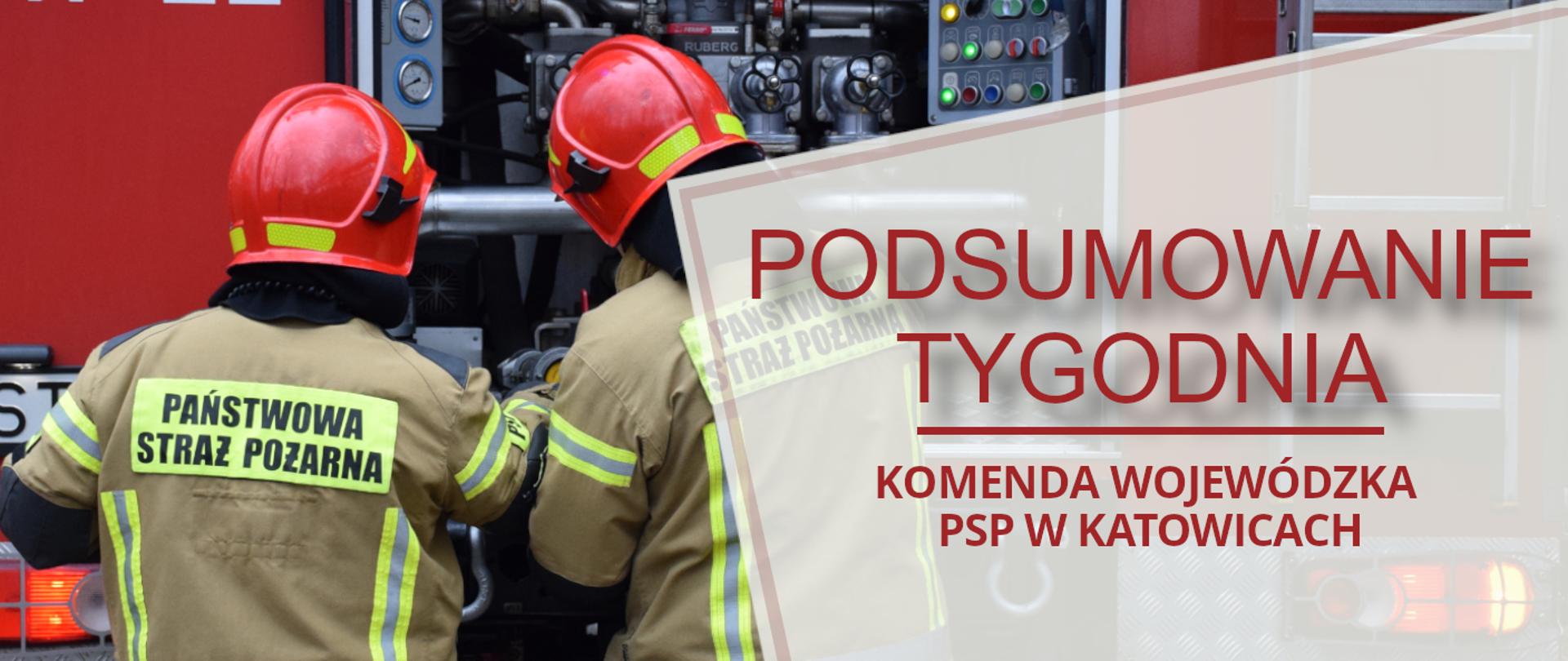 Podsumowanie tygodnia w woj. śląskim