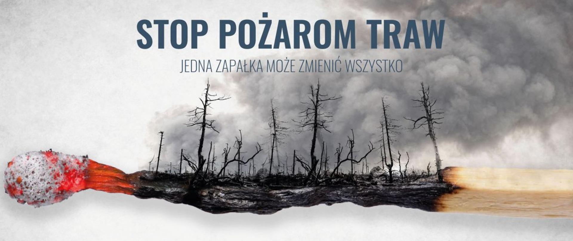 STOP POŻAROM TRAW