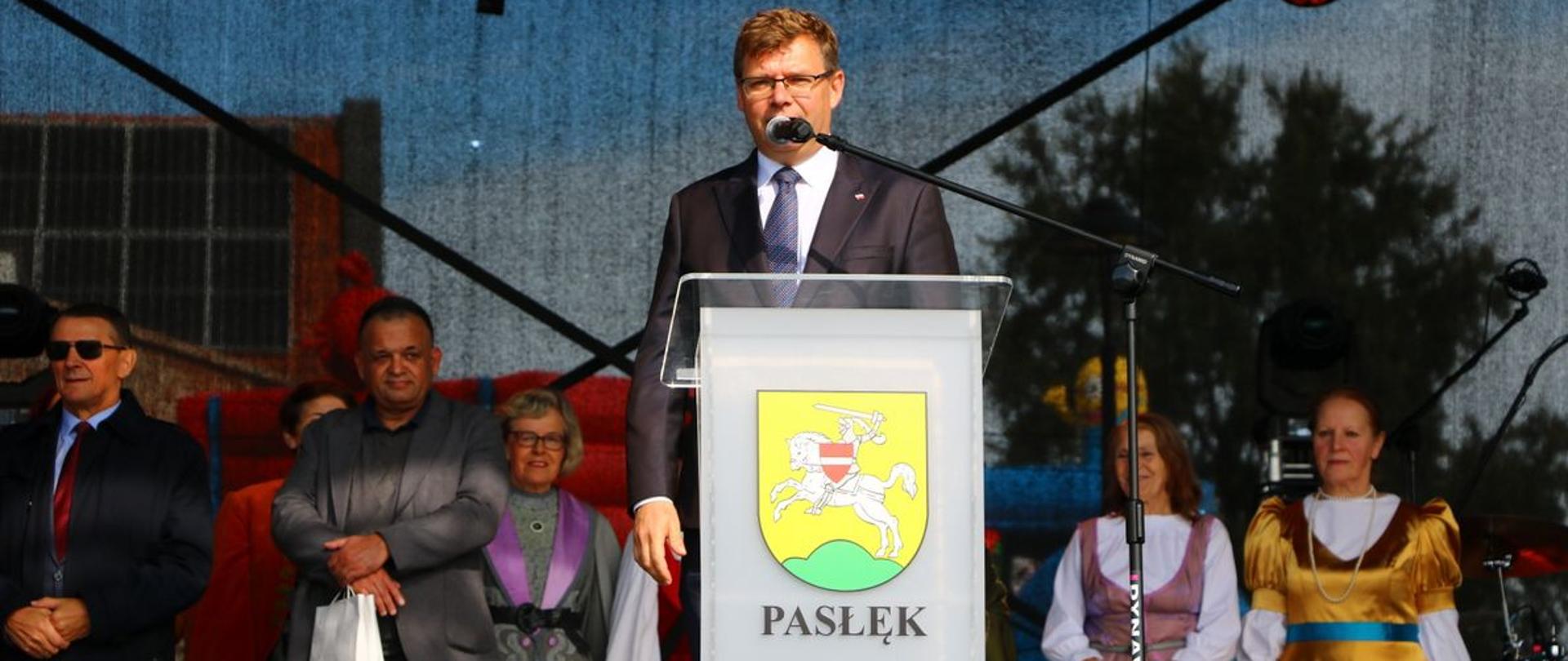 Uroczystość z okazji jubileuszu 725-lecia praw miejskich Pasłęka