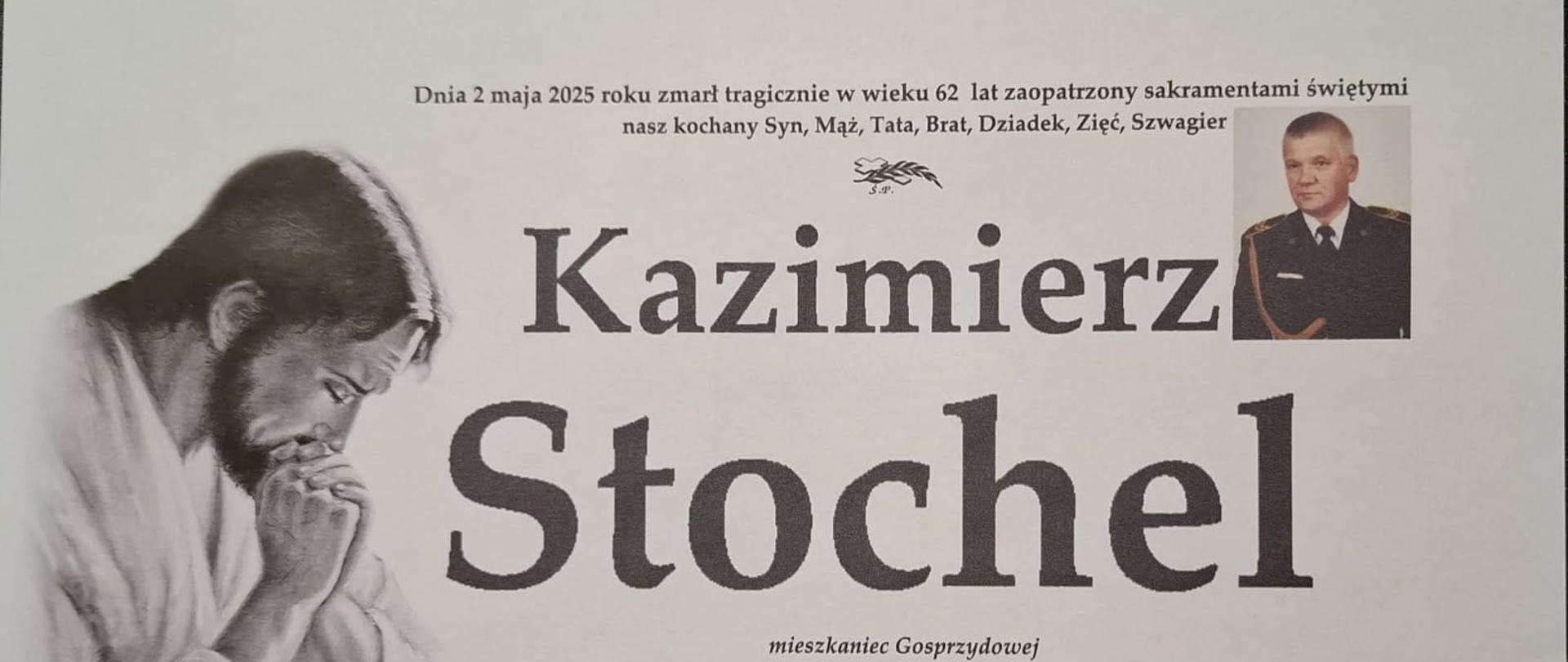 Informacja o pogrzebie 7.05.2025