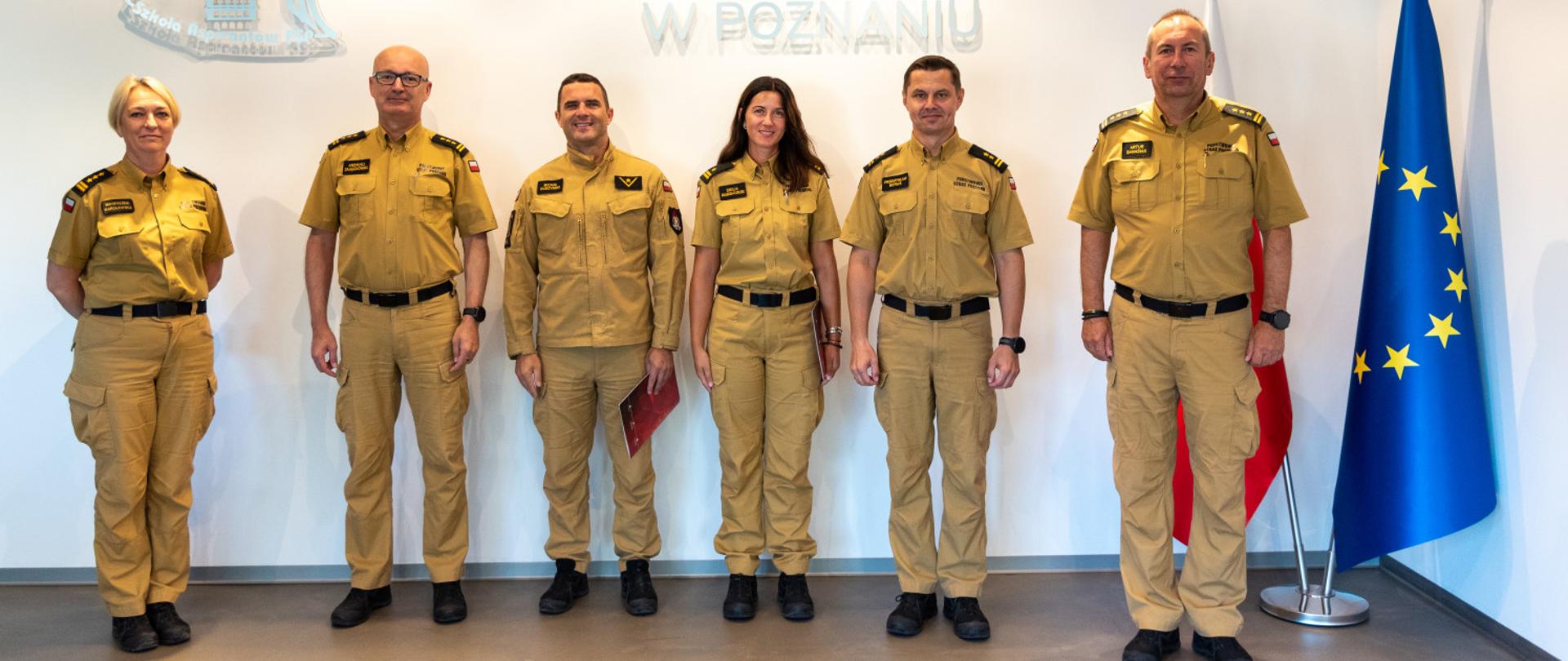 Wręczenie nagród jubileuszowych w Szkole Aspirantów PSP w Poznaniu