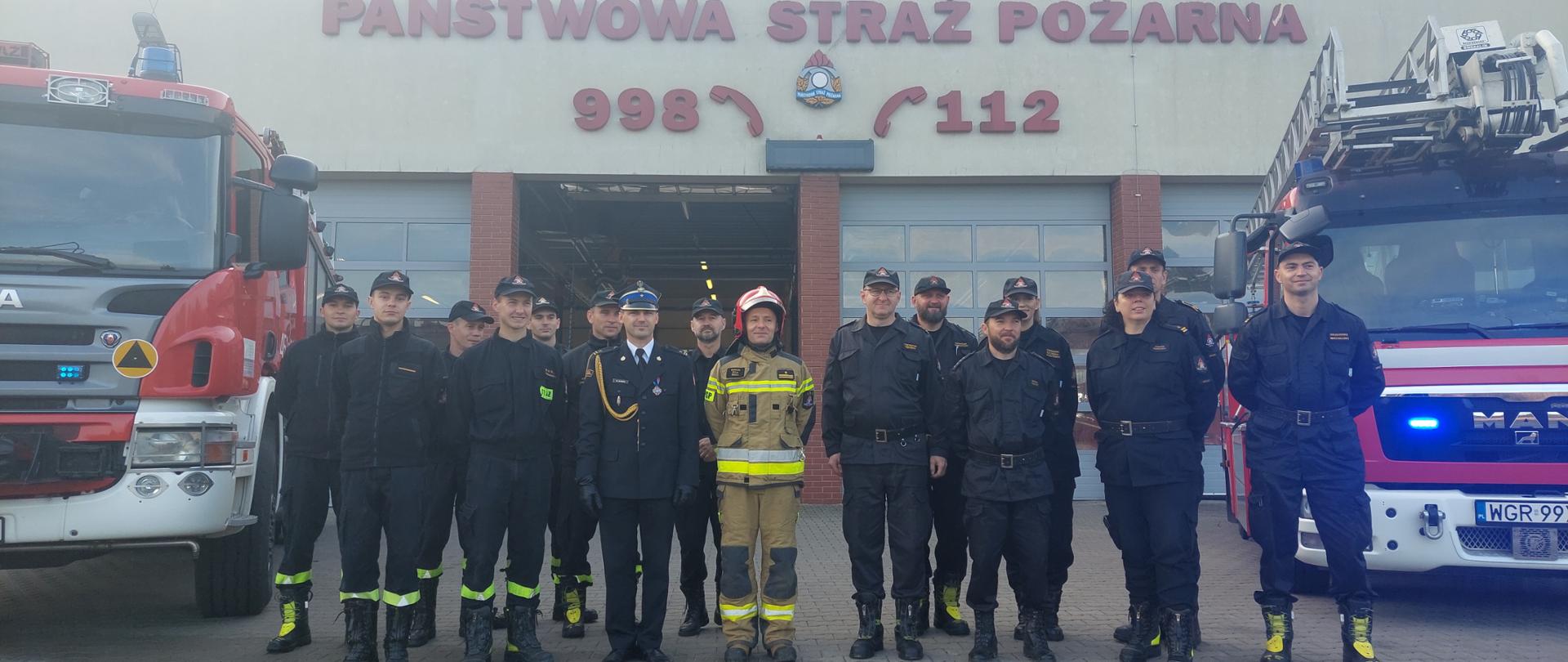 Odejście na zaopatrzenie emerytalne z-cy dowódcy JRG