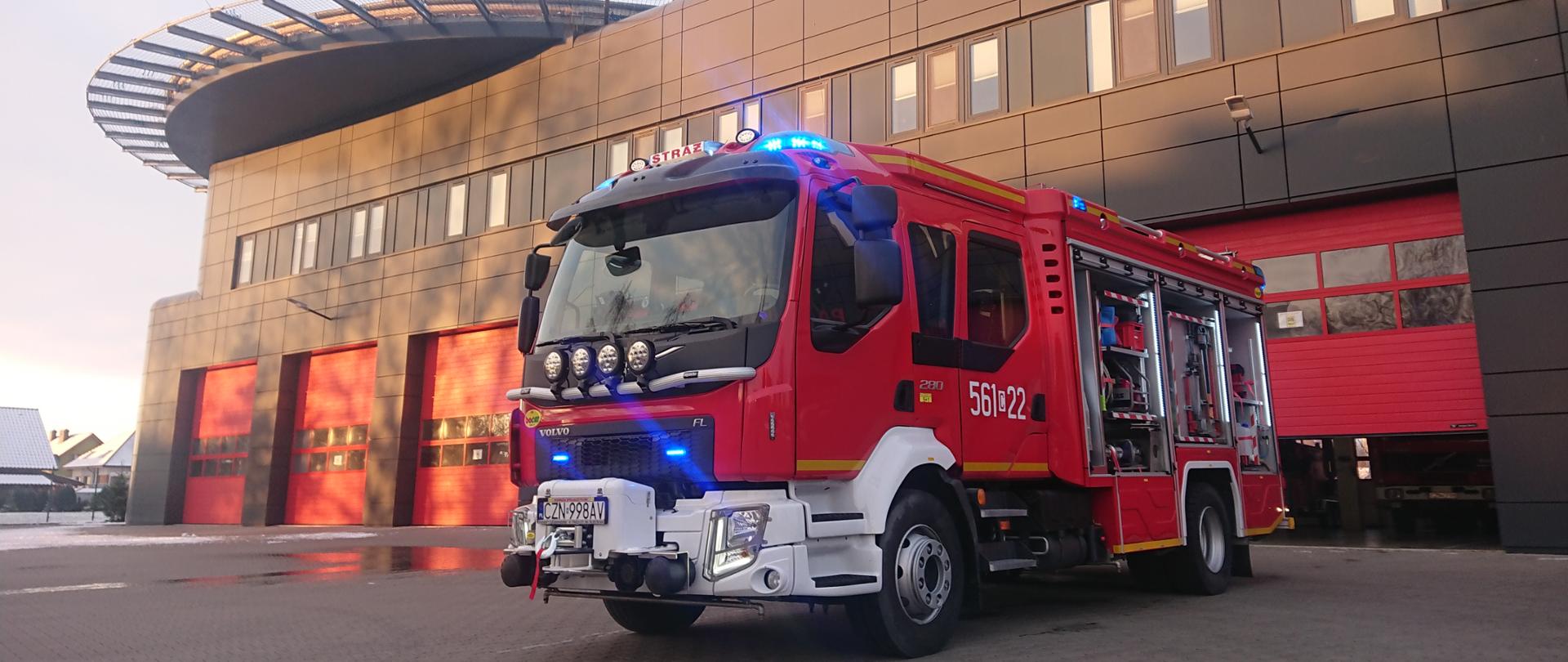 Nowy pojazd pożarniczy w JRG Żnin