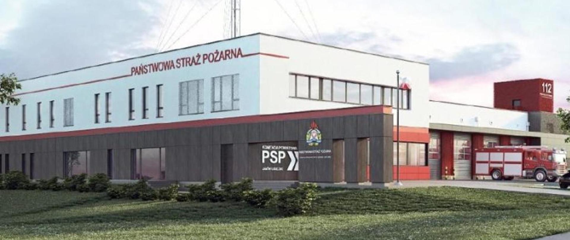 Nowe strażnice PSP w regionie - wizualizacja KG PSP