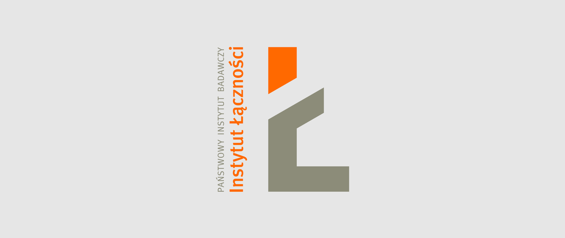 Grafika z logo Instytutu Łączności
