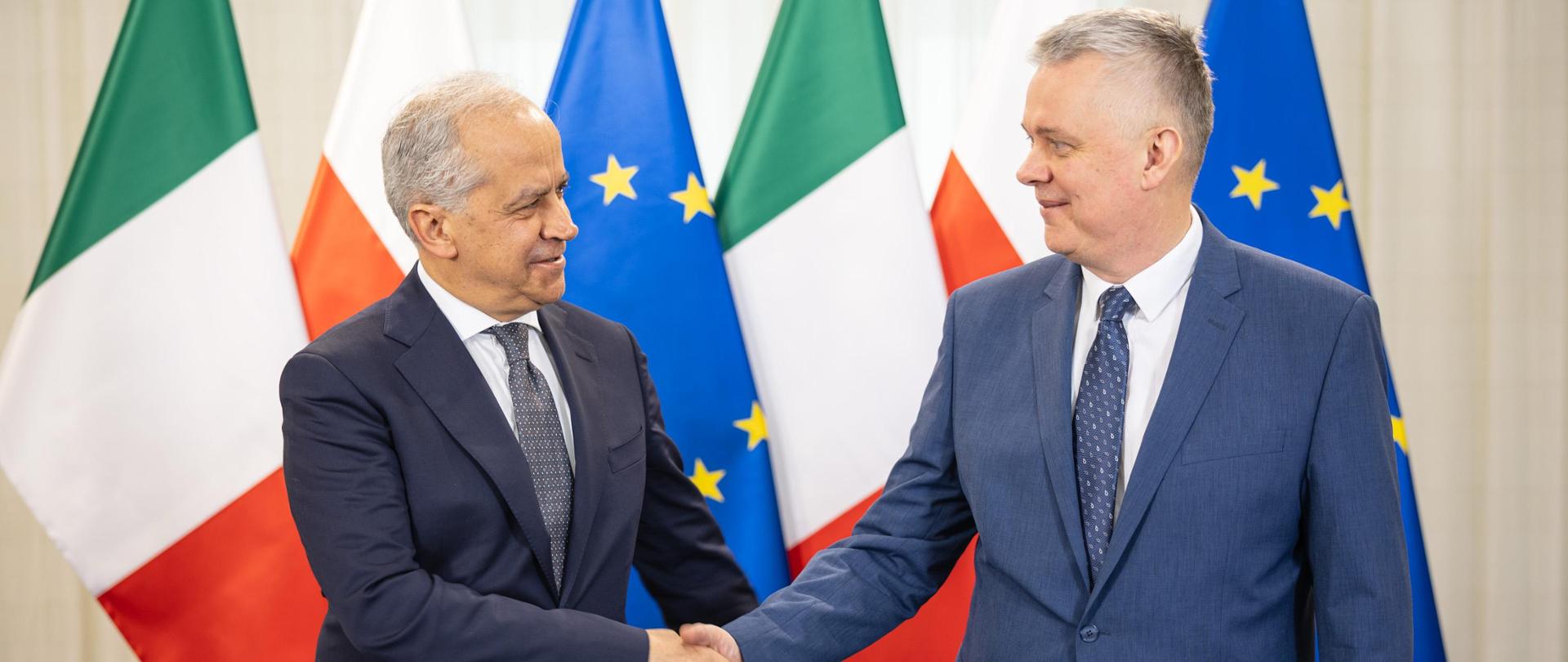 Spotkanie ministrów spraw wewnętrznych Polski i Włoch