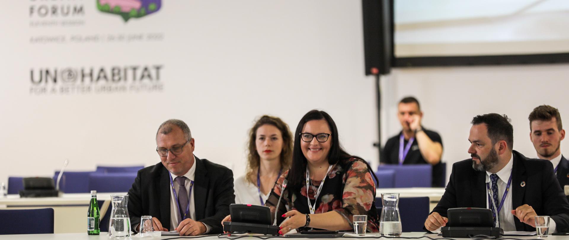 Otwarcie Zgromadzenia Biznesu podczas Światowego Forum Miejskiego w Katowicach