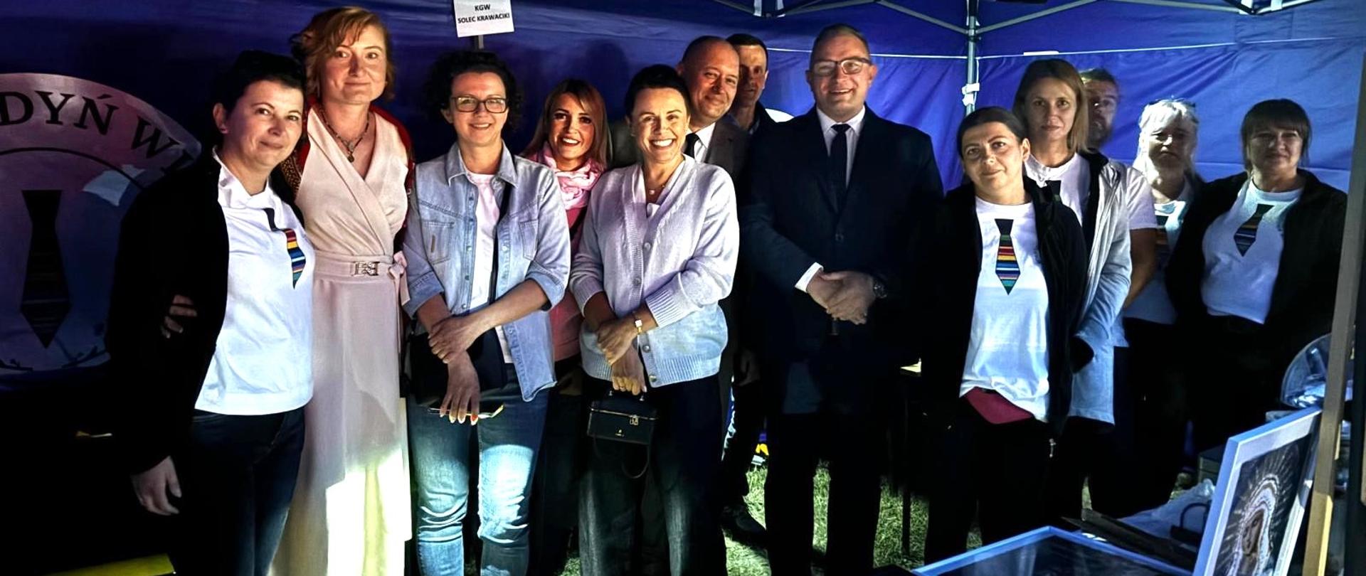 Wspólne świętowanie strażaków i ogrodników