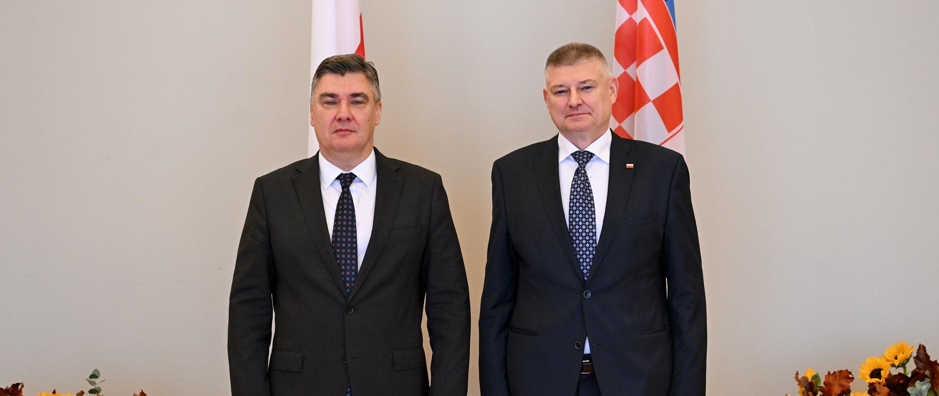 Ceremonia złożenia listów uwierzytelniających, Zagrzeb 7 listopada 2023.