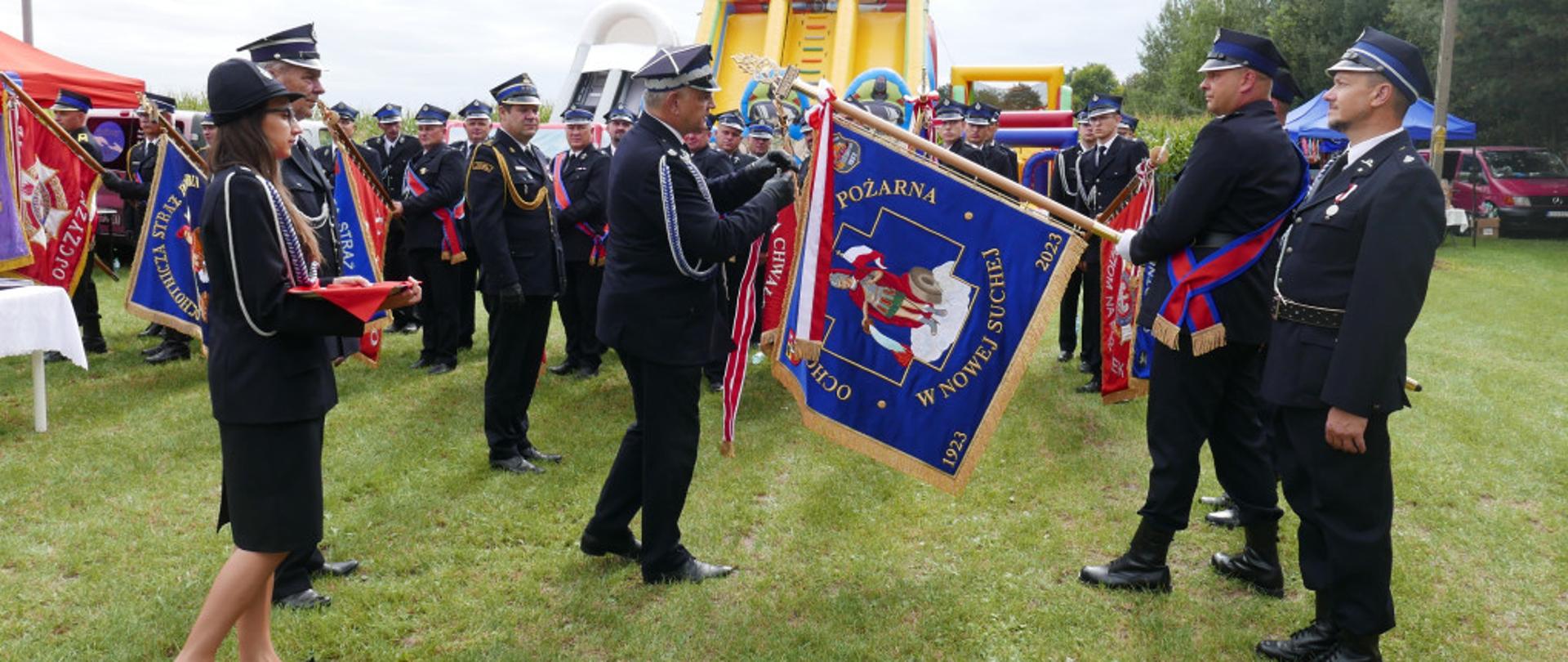 Jubileusz 100-lecia OSP w Nowej Suchej (powiat sochaczewski)