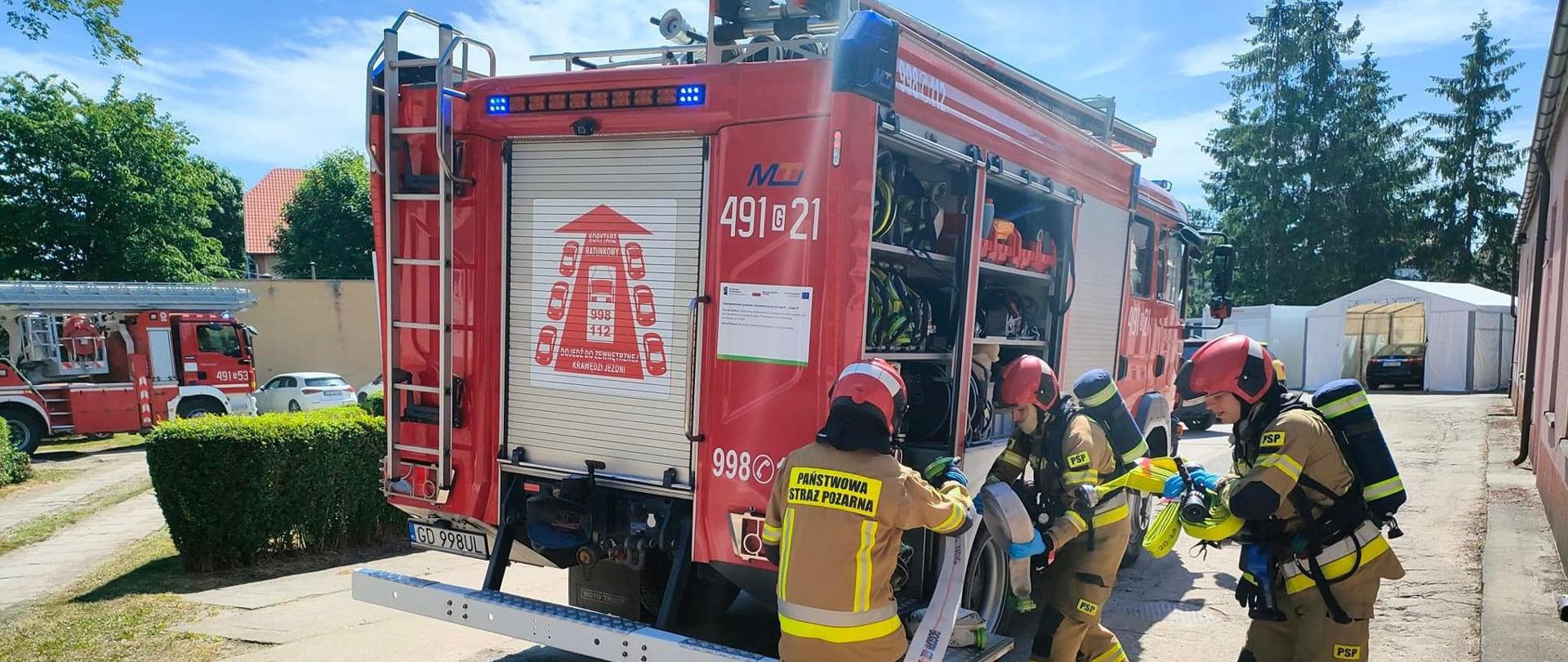 Dwie osoby podtrute tlenkiem węgla trafiły do szpitala