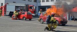 Obchody z okazji Dnia Strażaka w Komendzie Miejskiej Państwowej Straży Pożarnej w Tychach