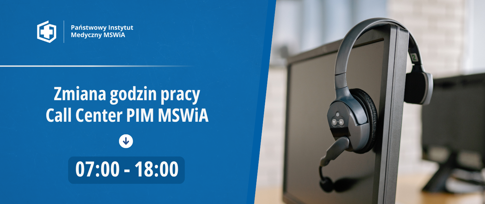 Call center - zmiana godzin pracy