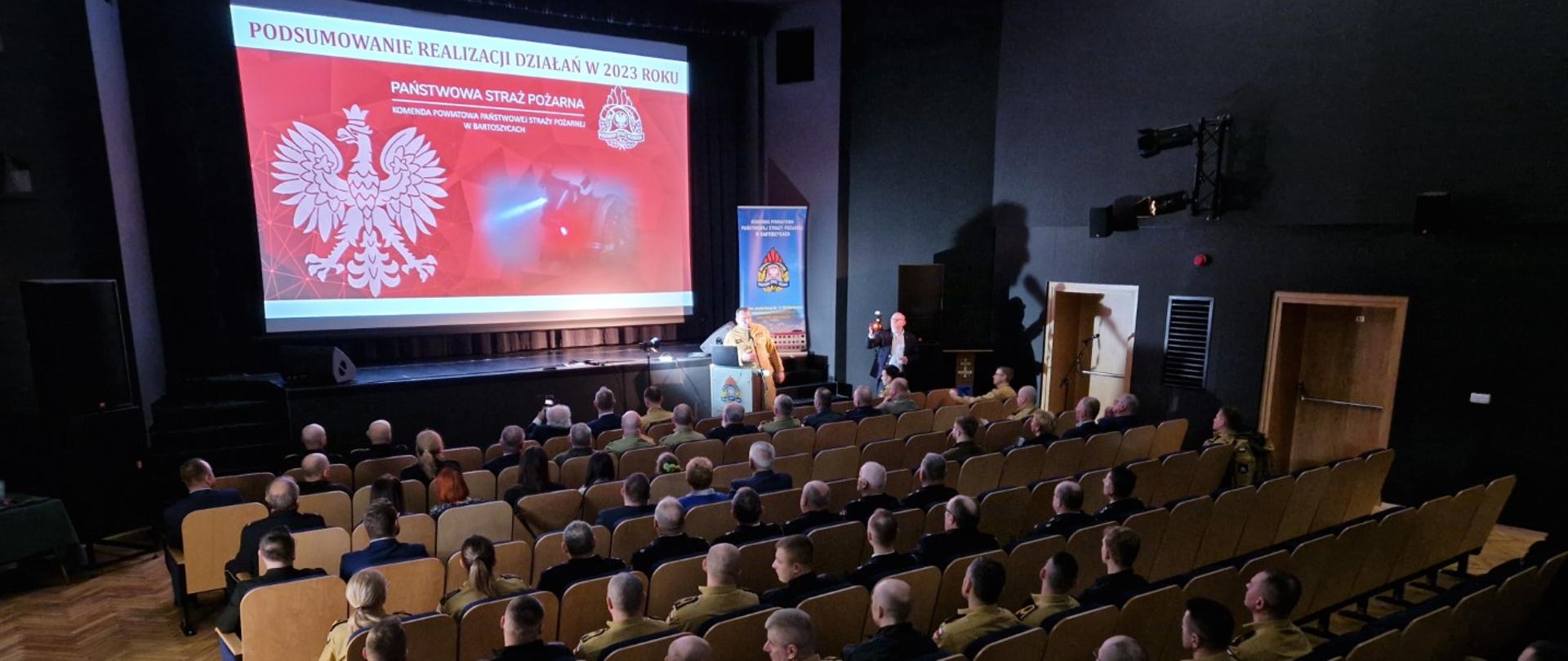 Narada roczna podsumowująca działalność ochrony przeciwpożarowej w powiecie bartoszyckim w 2023 r.