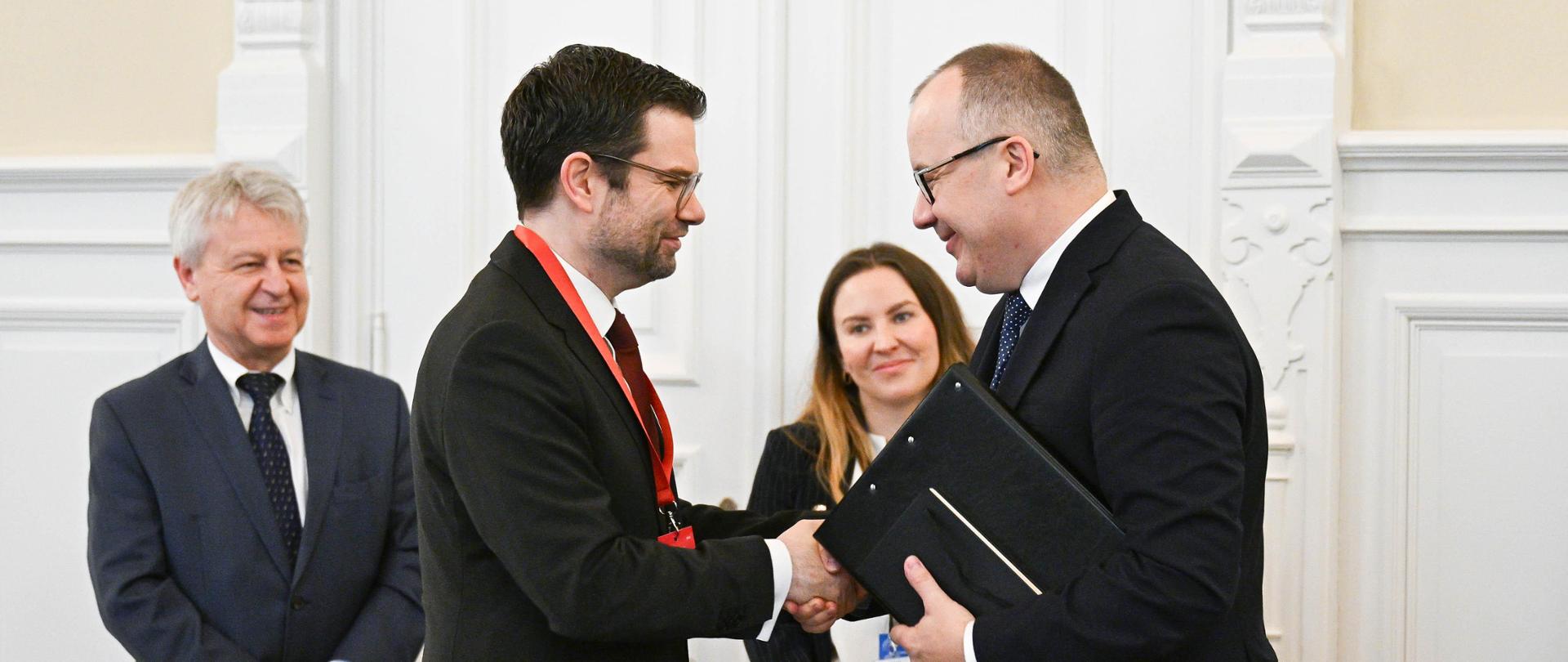 Minister Sprawiedliwości Adam Bodnar spotkał się z Ministrem Sprawiedliwości Niemiec Marco Buschmanem 
