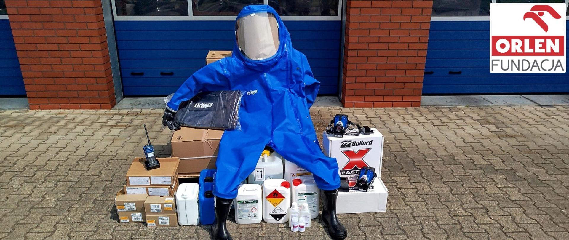 Pozyskany sprzęt ratowniczy