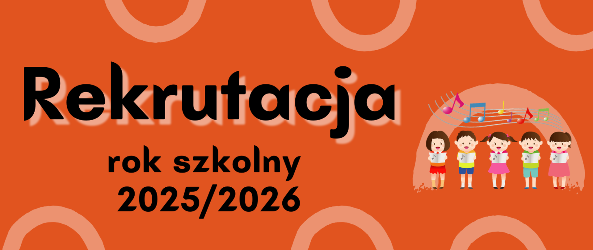 Rekrutacja 2025/2026 - plakat
