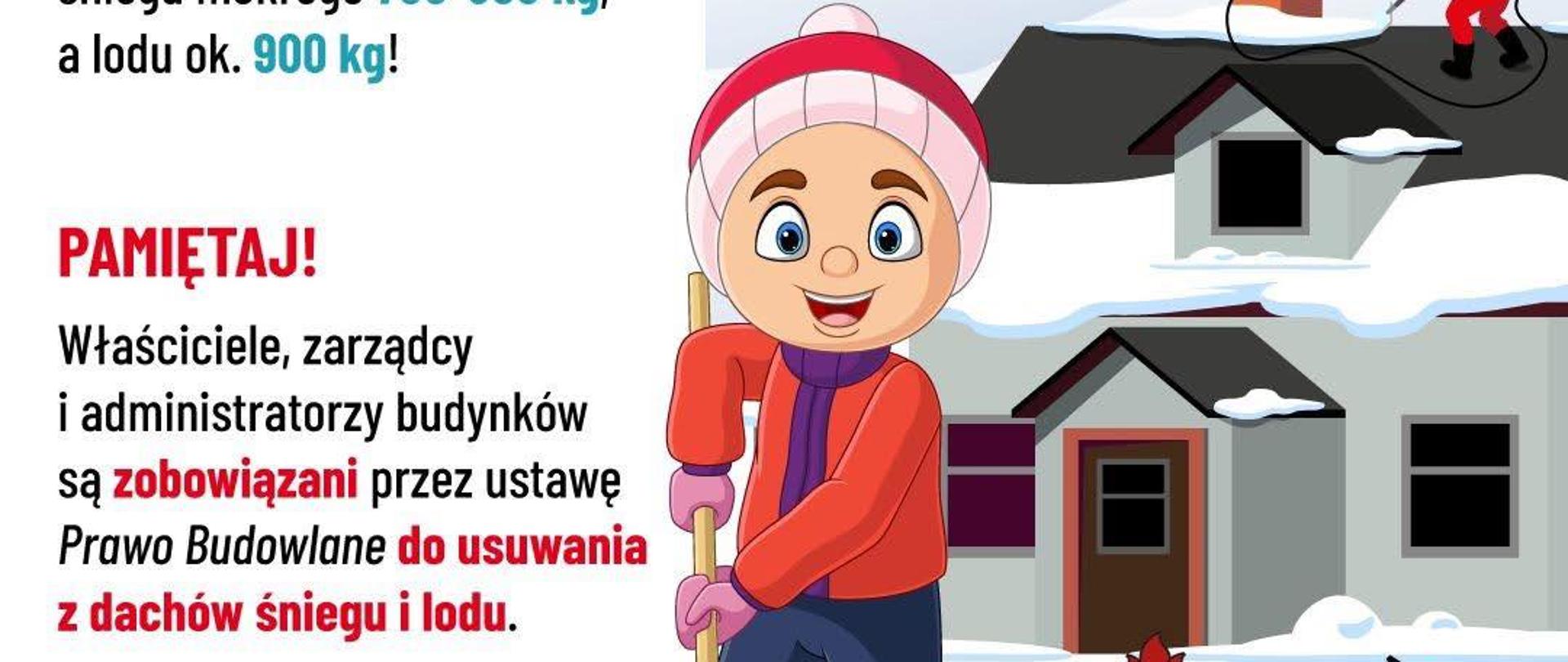 Odśnieżanie dachów