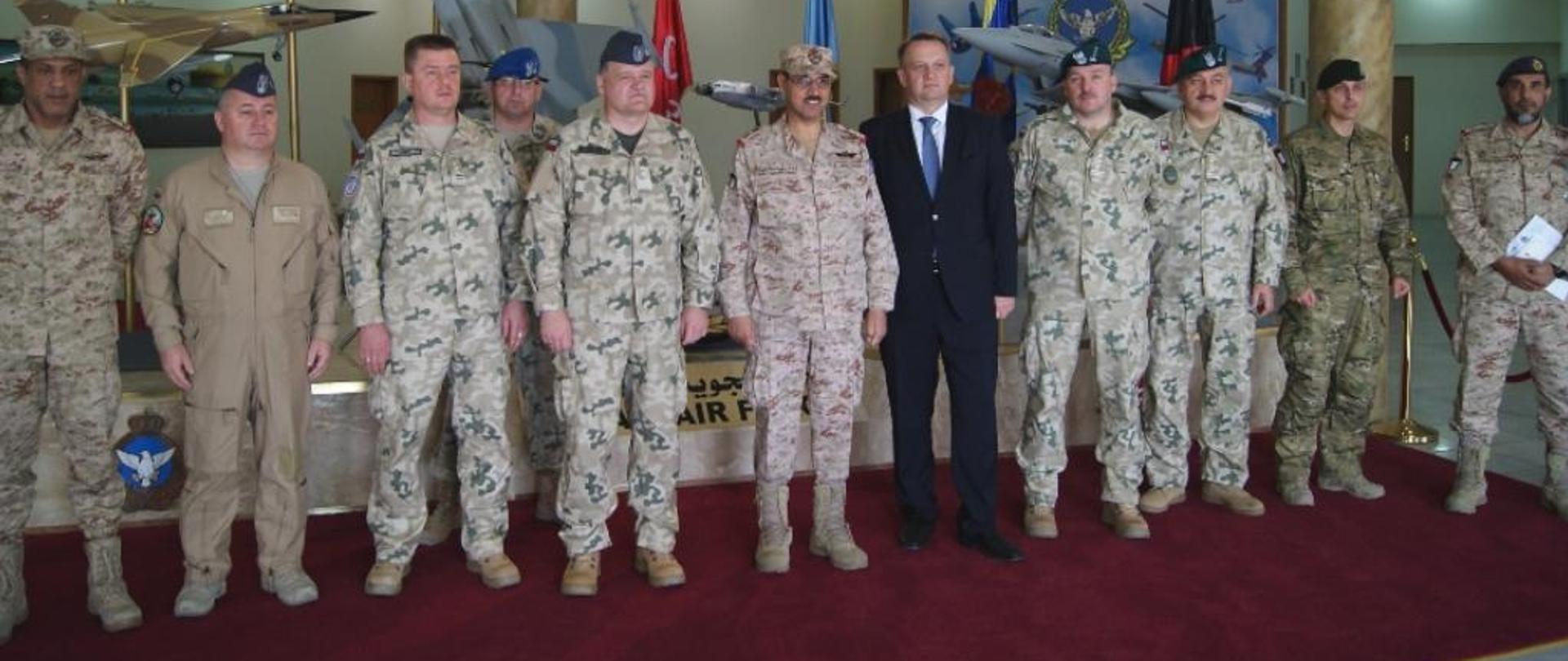 Wizyta Zastępcy Dowódcy Operacyjnego Rodzajów Sił Zbrojnych w Kuwejcie