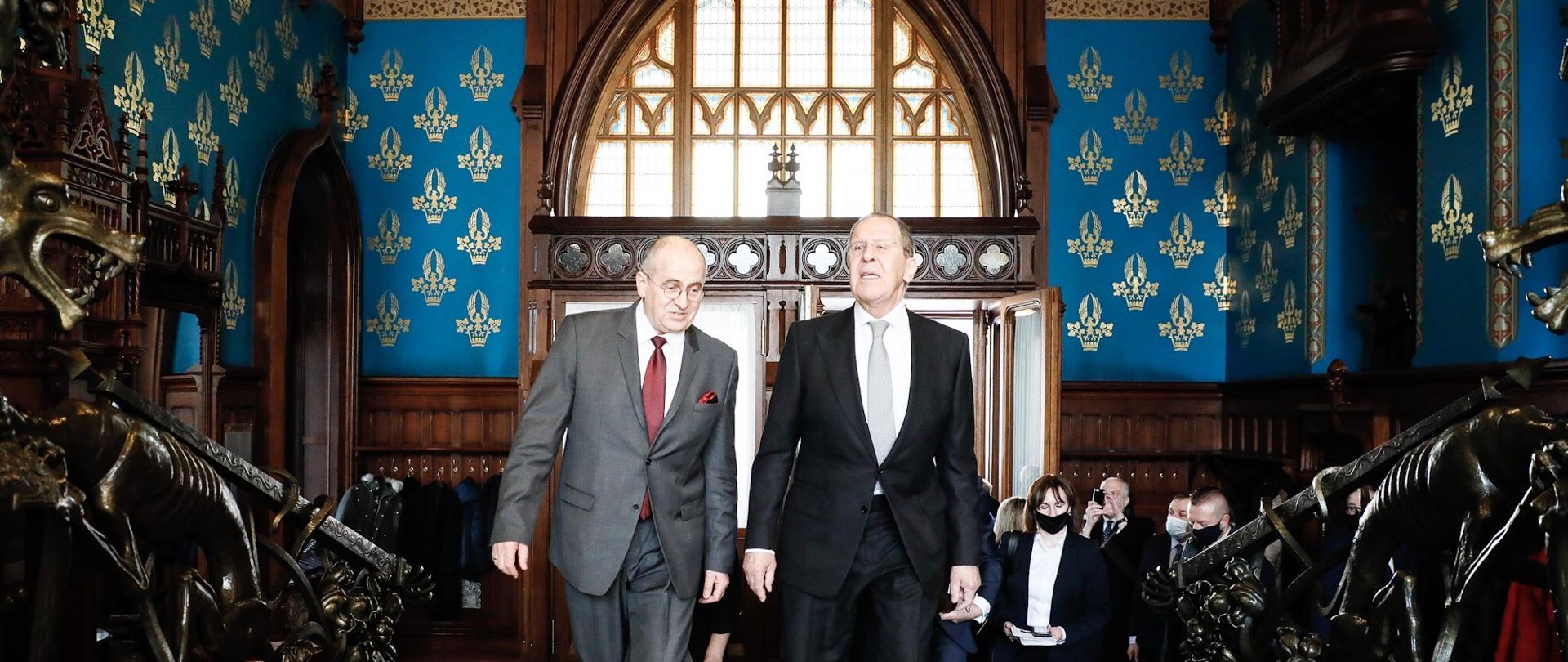 Minister Zbigniew Rau in Moscow