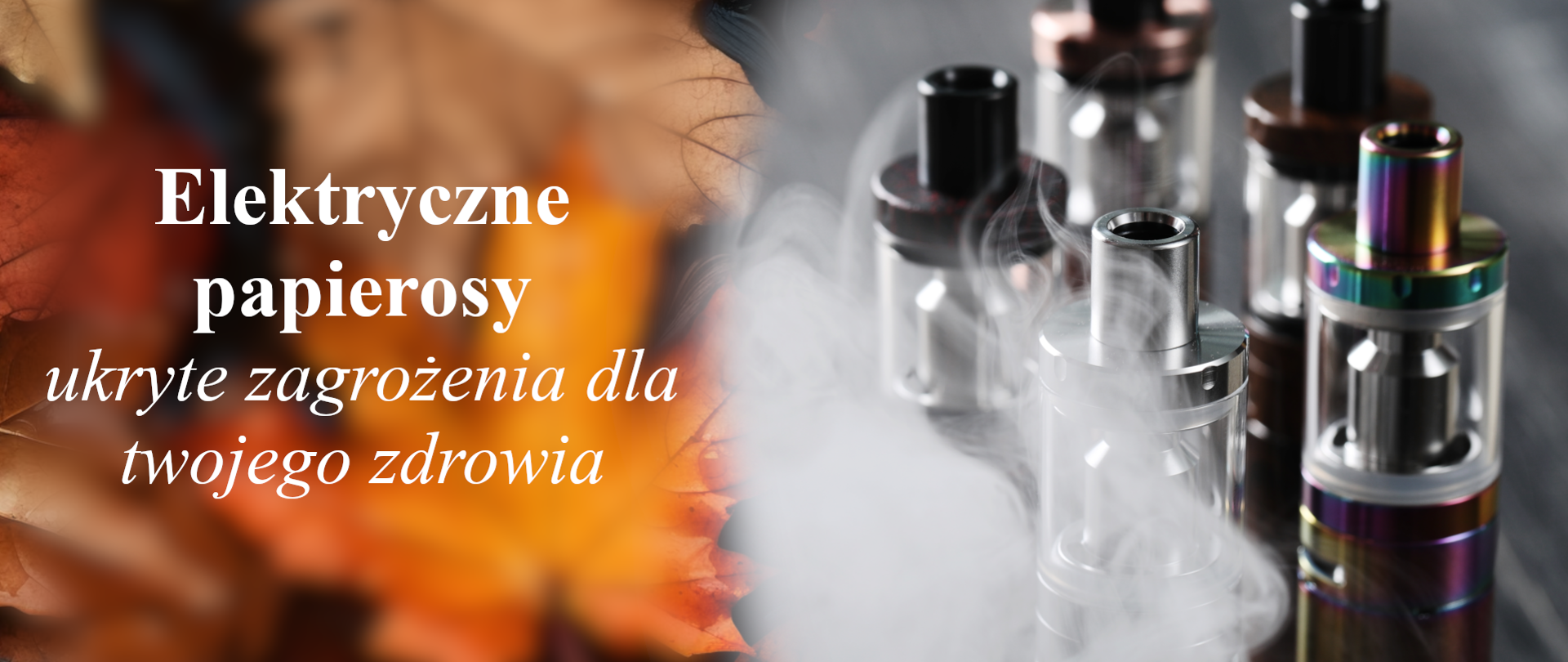 Baner - elektryczne papierosy