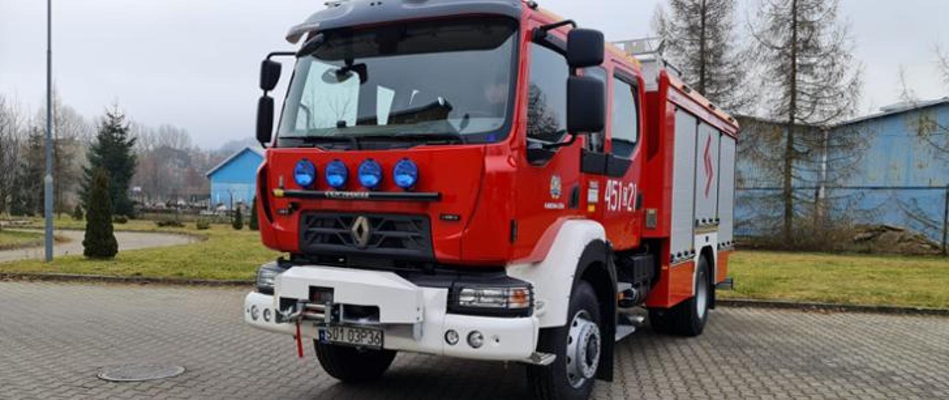 Samochód pożarniczy