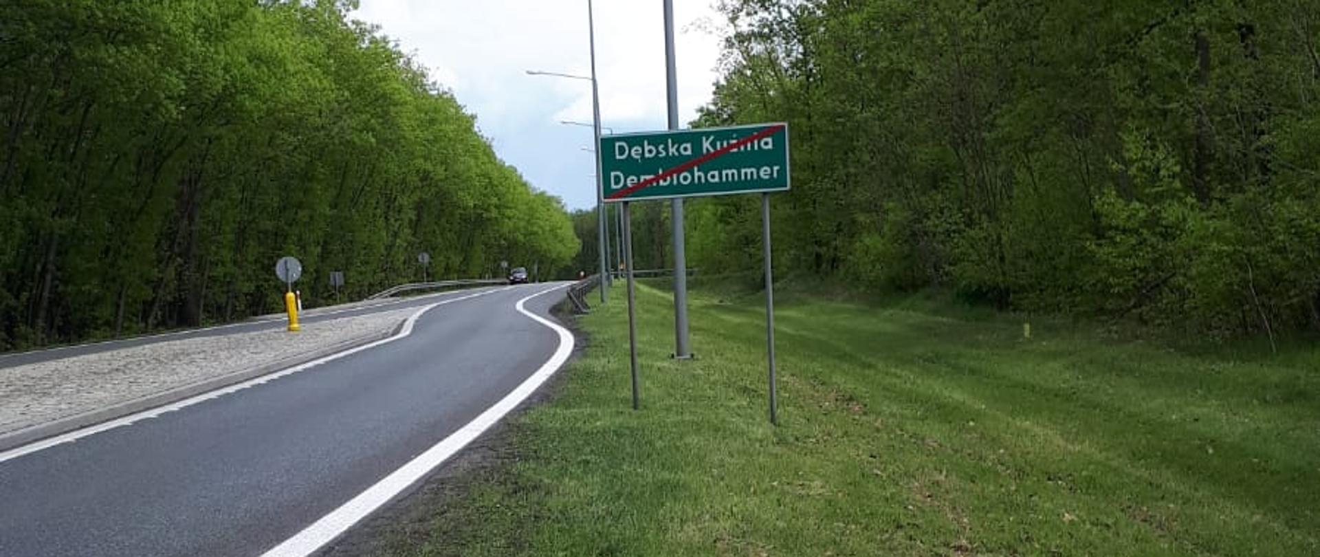 Droga krajowa 46 na odcinku Dębska Kuźnia – Schodnia 