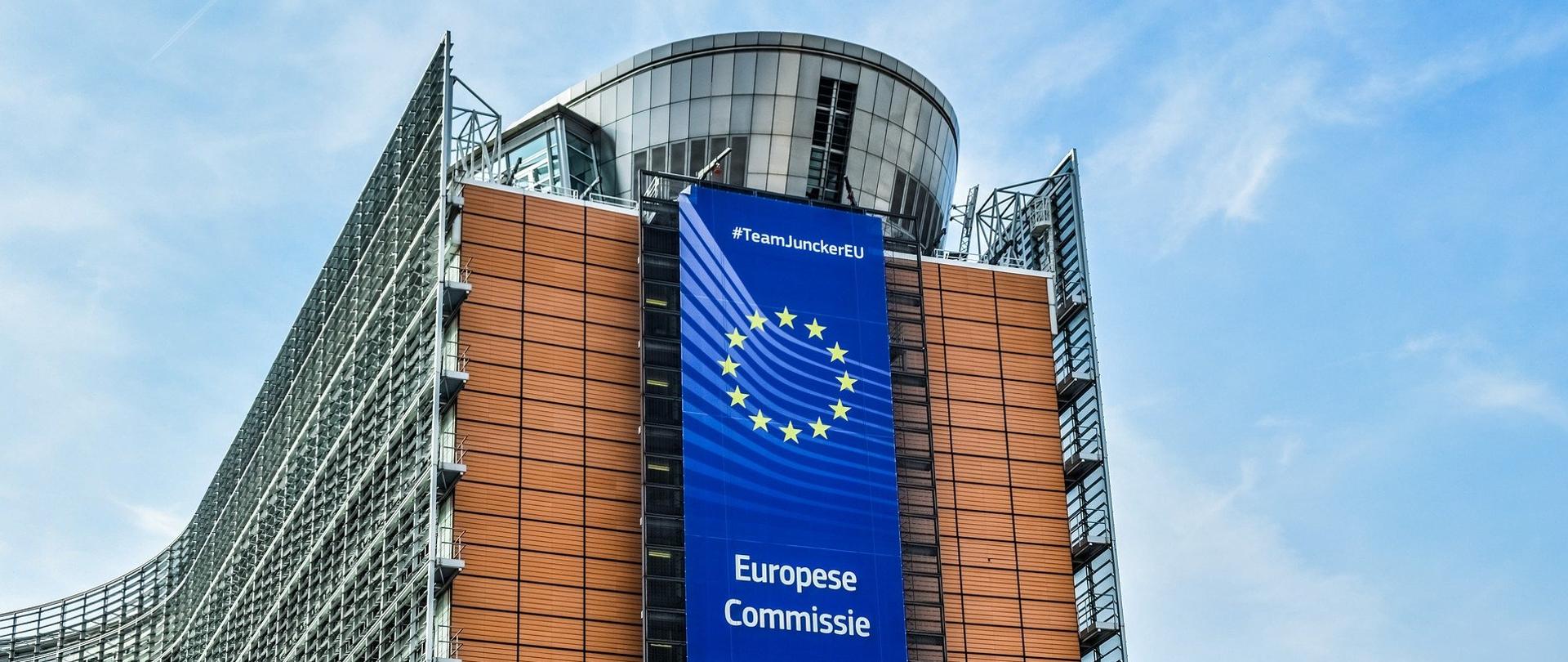 Budynek, w którym mieści się siedziba Komisji Europejskiej