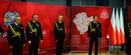 Uroczysta zmiana na stanowisku małopolskiego komendanta wojewódzkiego PSP