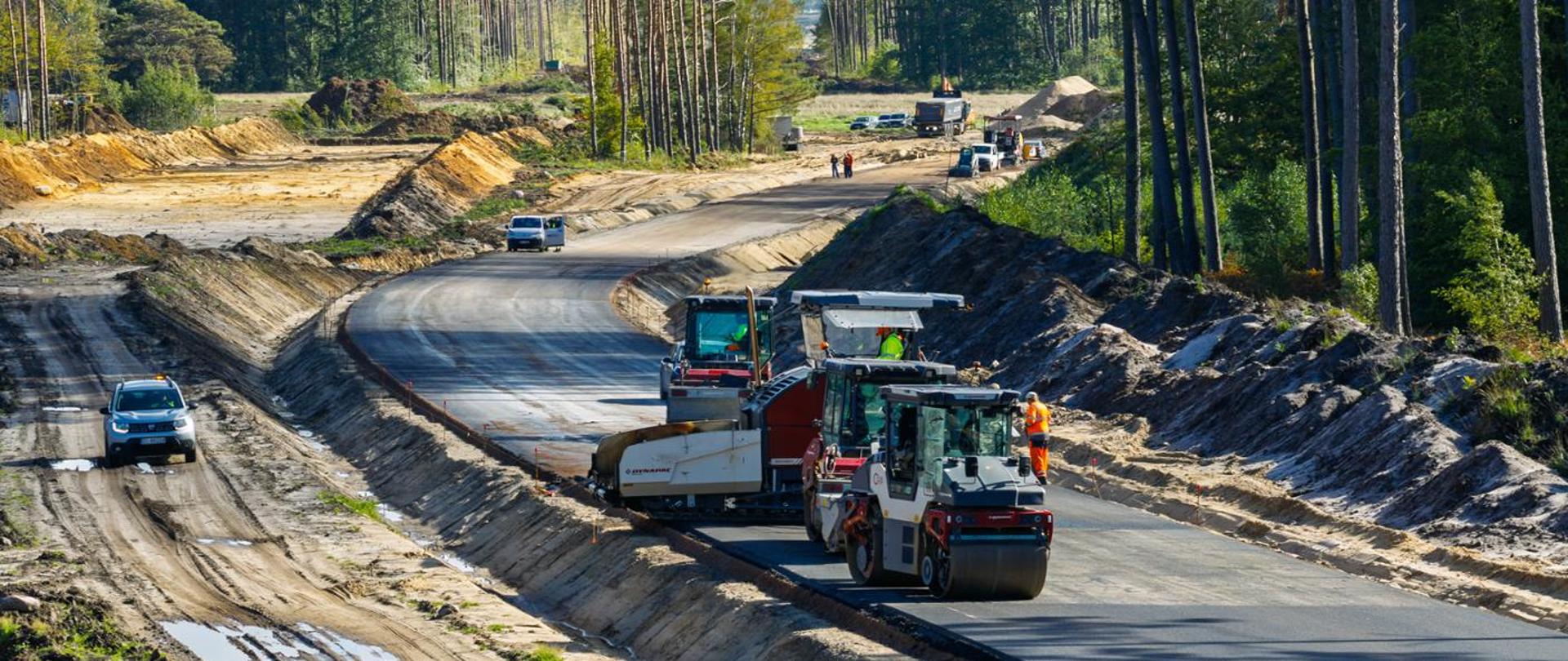 Budowa drogi krajowej