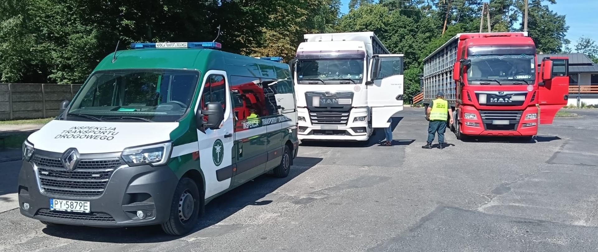 Działania kontrolne ukierunkowane na przewóz żywych zwierząt.