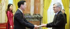 Złożenie listów uwierzytelniających przez Ambasadora RP w Wietnamie
