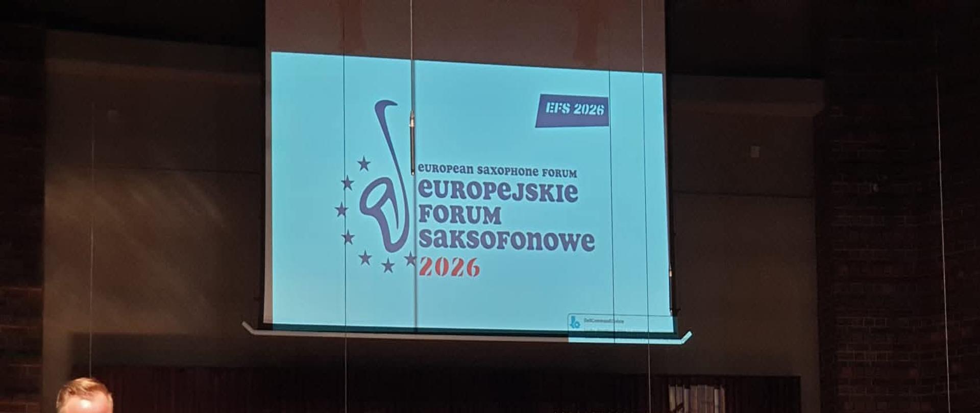 Udział Kamili Kleowieckiej wraz z nauczycielem Łukaszem Koteckim w Europejskim Forum Saksofonowym we Wrocławiu 